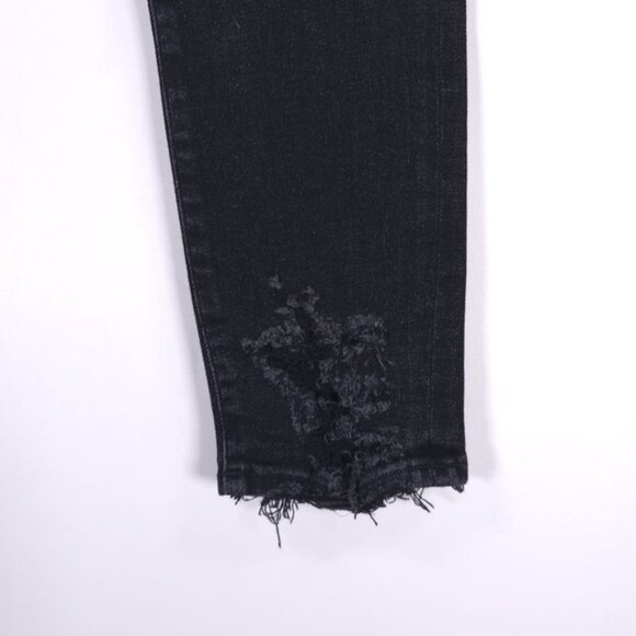 NWT AGOLDE SOPHIE HighRise Skinny Crop Temple Jeans Distressed A018C-844 Size 26 - Picture 13 of 16